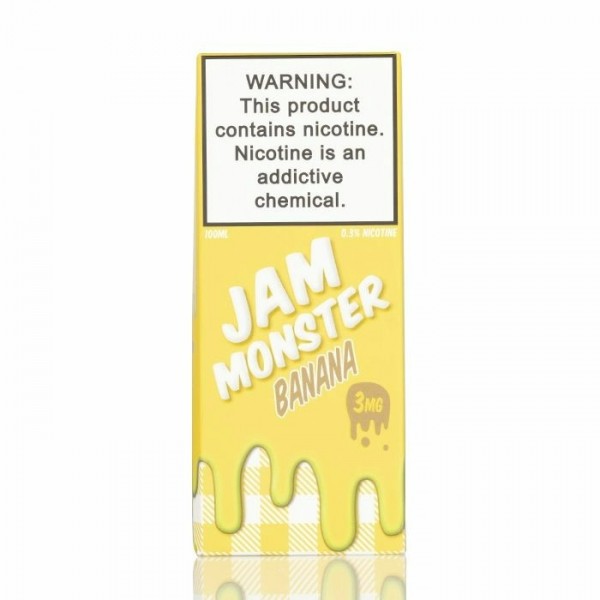 Jam Monster - Banana 100ML (Muz Reçeli)