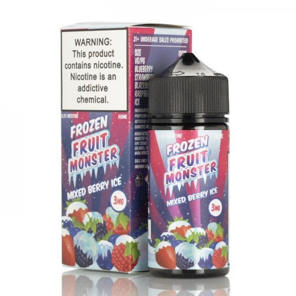 Jam Monster - Frozen Fruit Monster Mixed Berry ICE 100ML (Orman Meyvesi Mentol)