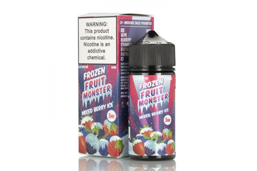 Jam Monster - Frozen Fruit Monster Mixed Berry ICE 100ML (Orman Meyvesi Mentol)