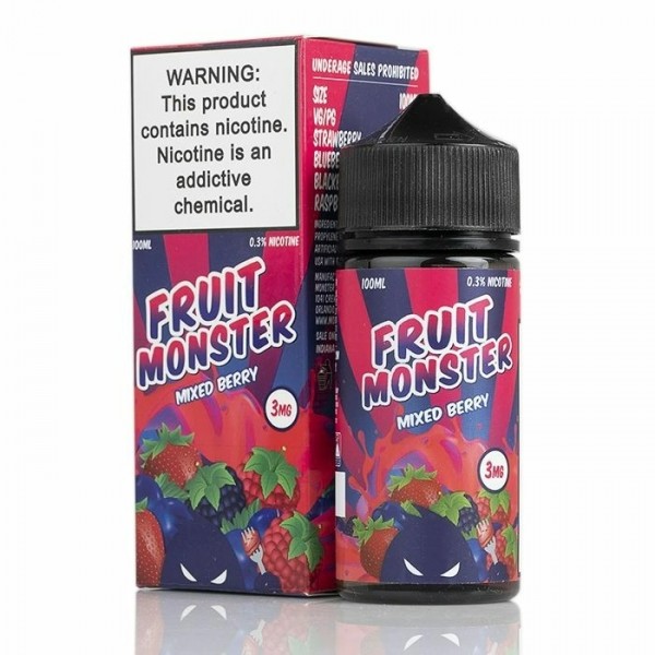 Jam Monster - Fruit Monster Mixed Berry 100ML (Orman Meyveleri)