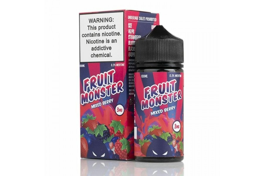 Jam Monster - Fruit Monster Mixed Berry 100ML (Orman Meyveleri)