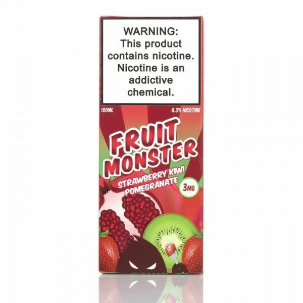 Jam Monster - Fruit Monster Strawberry Kiwi Pomegranate 100ML