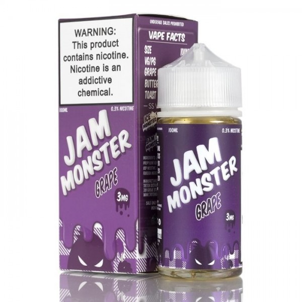 Jam Monster - Grape 100ML (Üzüm Reçeli)