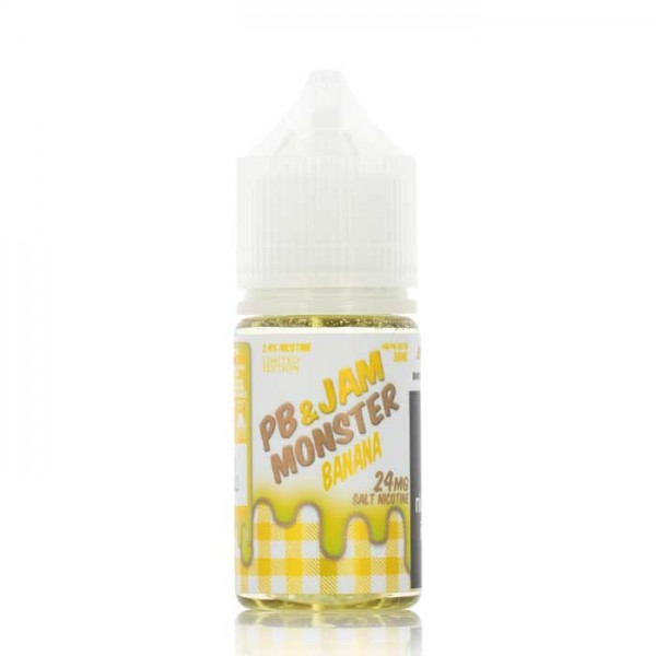 Jam Monster & PB - Banana Salt 30ML (Muz Fıstık Ezmesi)