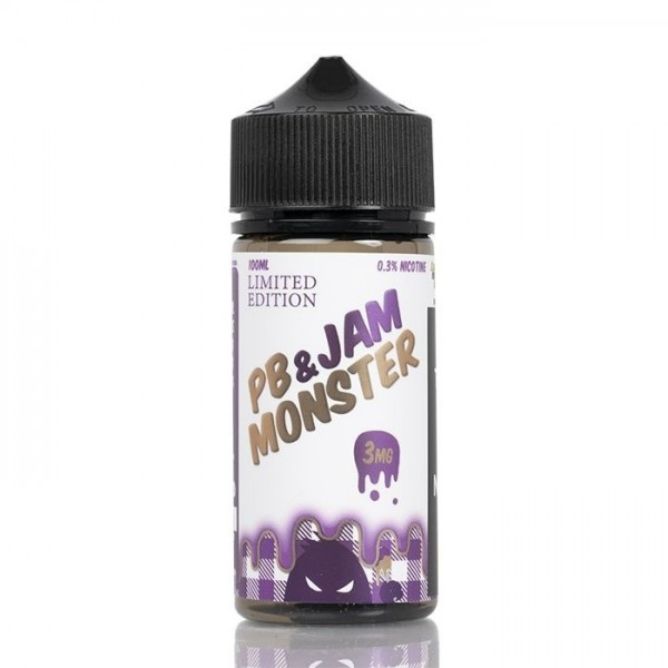 Jam Monster & PB - Grape 100ML (Üzüm Fıstık Ezmesi)