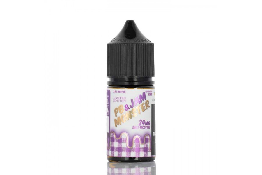 Jam Monster & PB - Grape Salt 30ML (Üzüm Fıstık Ezmesi)