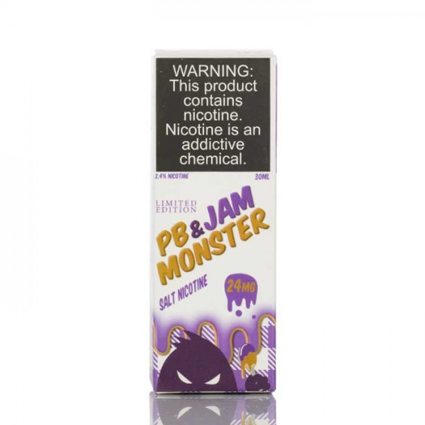 Jam Monster & PB - Grape Salt 30ML (Üzüm Fıstık Ezmesi)