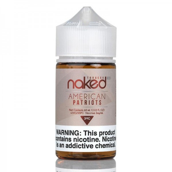 Naked 100 Tobacco - American Patriots (60ML)