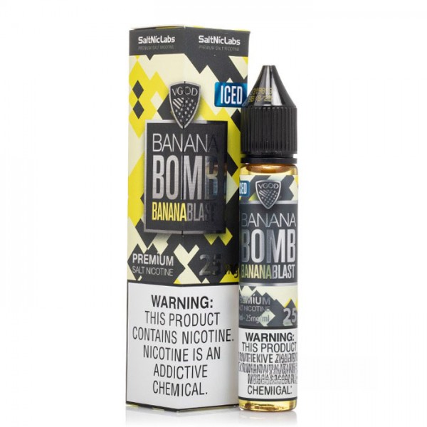 VGOD SaltNic - Banana Bomb ICED (30ML)